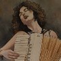 <I>Passion</I>, aquarelle, 28"x21"